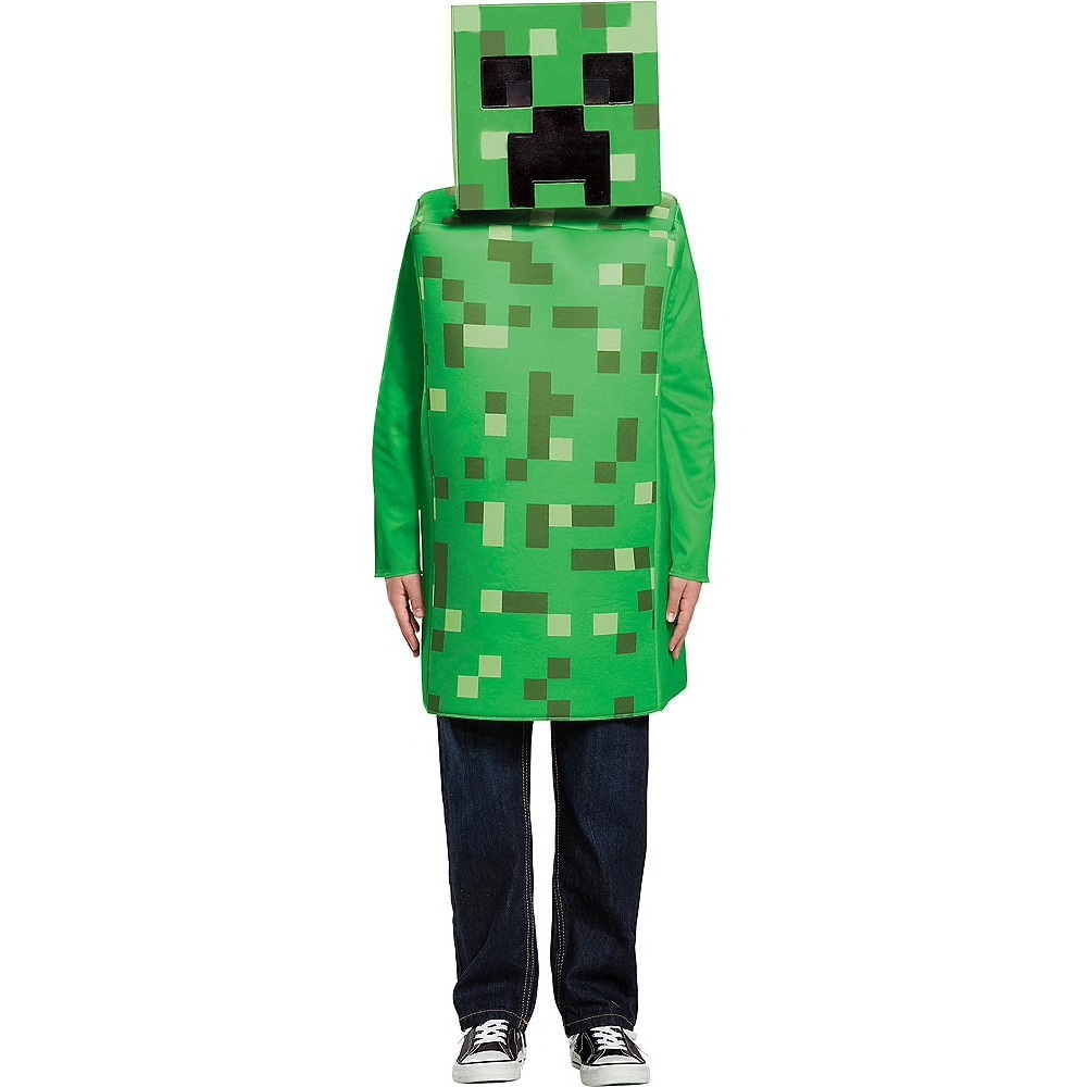 Minecraft Creeper Kids Costume